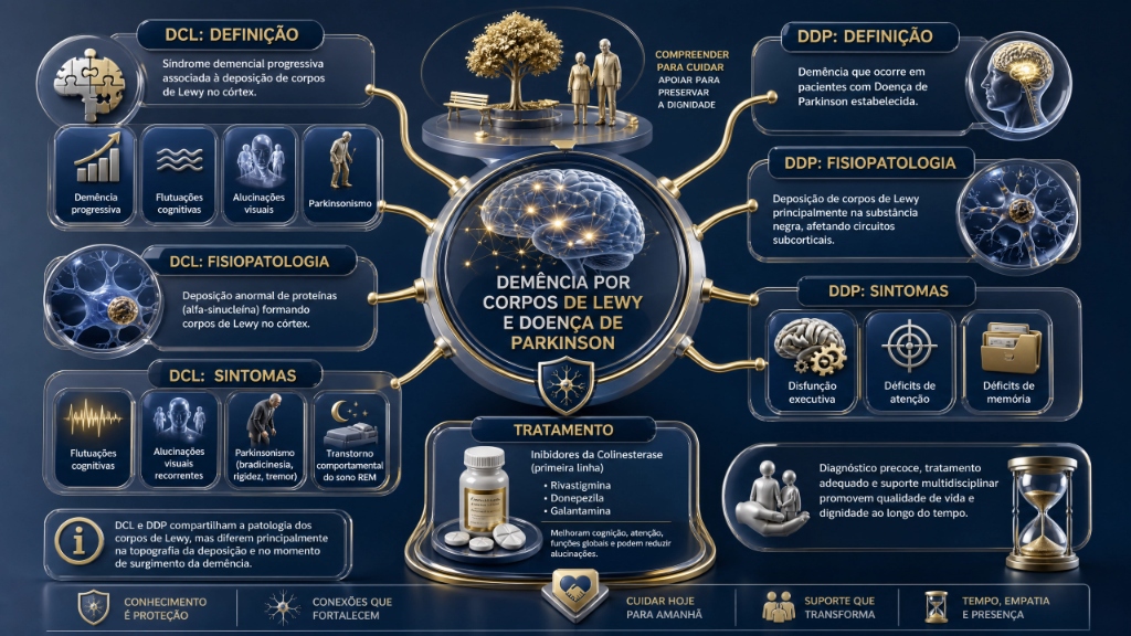 Mapa Mental Corpos de Lewy