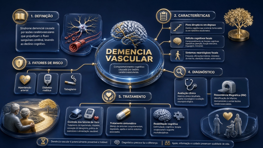 Mapa Mental Demência Vascular